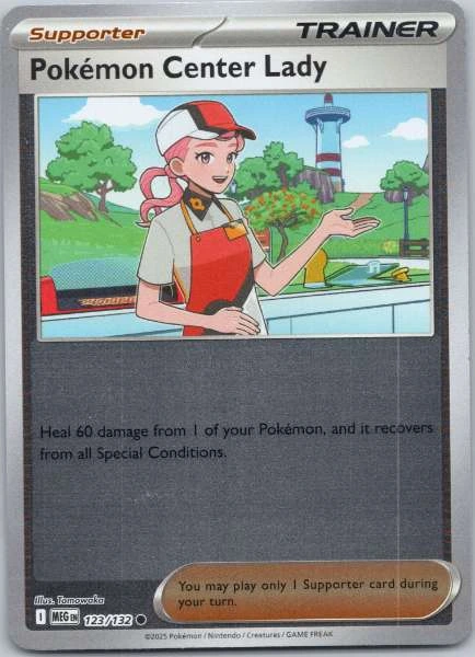 Pokémon Center Lady - Furious Fists #123/132