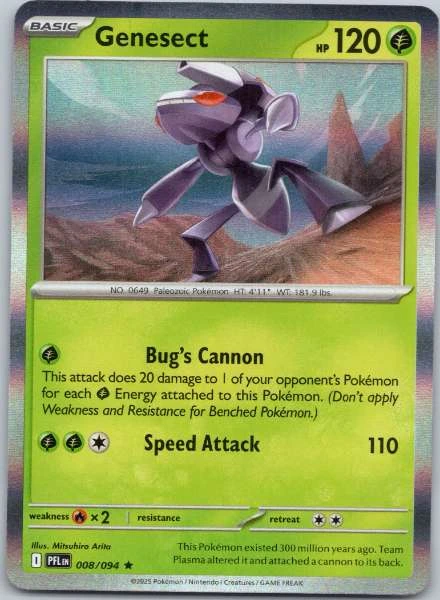 Genesect - Phantasmal Flames #008/094