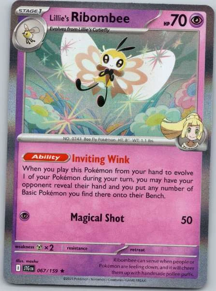 Lillie's Ribombee - Journey Together #067/159