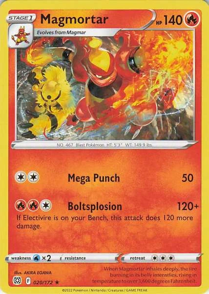 Magmortar - Brilliant Stars #020/172