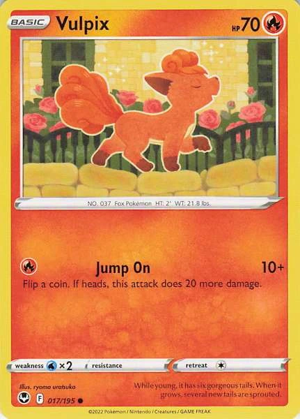 Vulpix - Silver Tempest #017/195