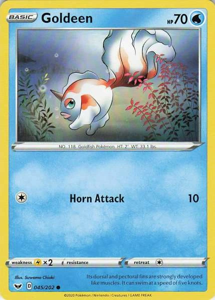 Goldeen - Sword & Shield Base Set #045/202