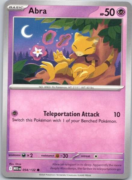 Abra - Mega Evolution #054/132