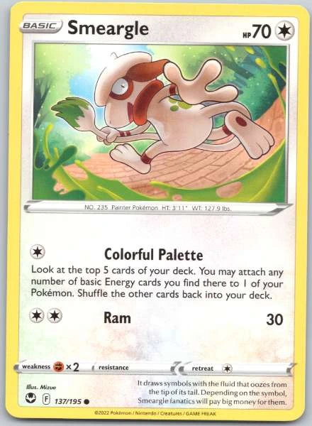 Smeargle - Silver Tempest #137/195