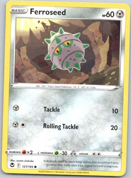 Ferroseed - Silver Tempest #121/195