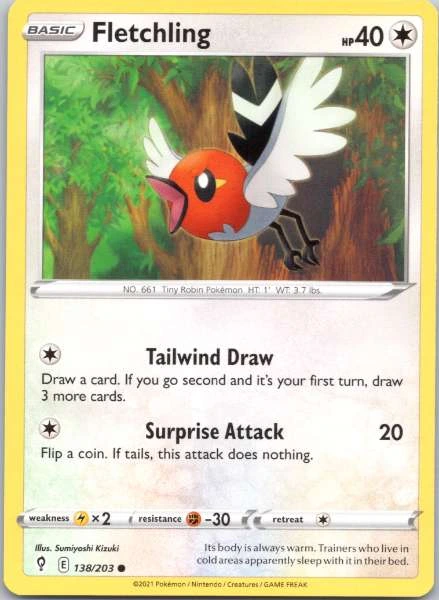 Fletchling - Evolving Skies #138/203