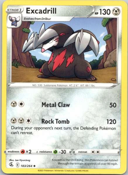 Excadrill - Fusion Strike #183/264