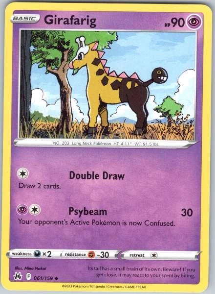 Girafarig - Crown Zenith #061/159