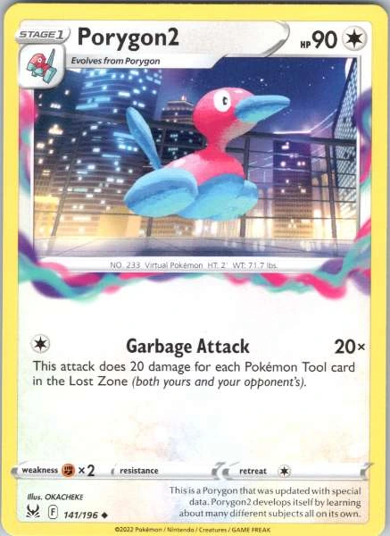 Porygon2 - Lost Origin #141/196