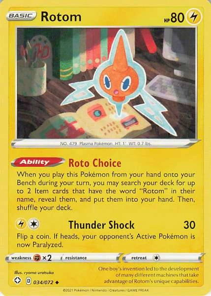 Rotom - Shining Fates #034/072