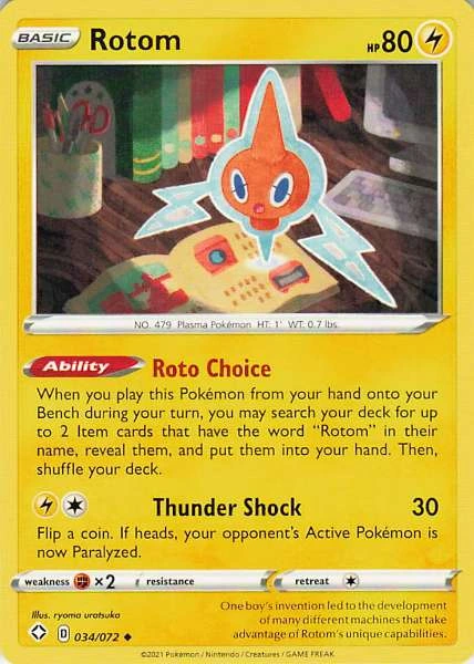 Rotom - Shining Fates #034/072