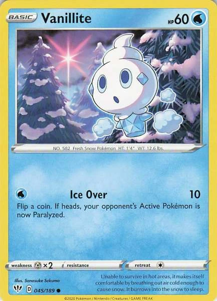 Vanillite - Darkness Ablaze #045/189