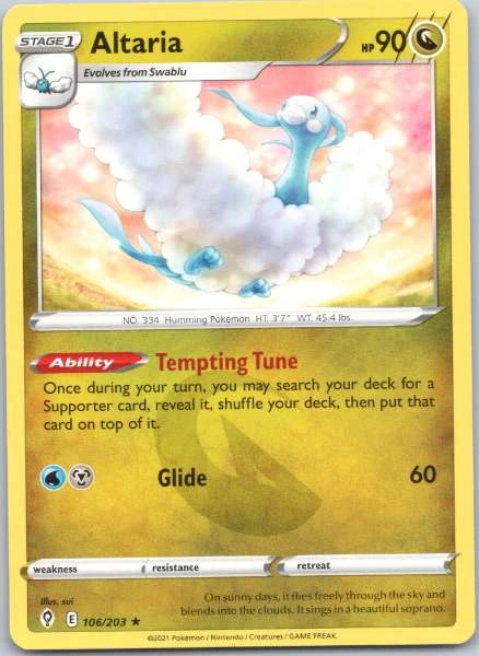 Altaria - Evolving Skies #106/203