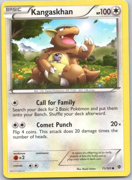 Kangaskhan - Plasma Blast #71/101