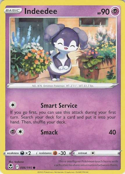 Indeedee - Silver Tempest #086/195