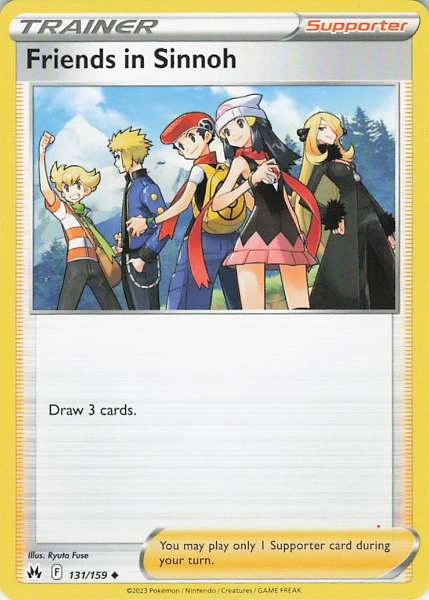 Friends in Sinnoh - Crown Zenith #131/159