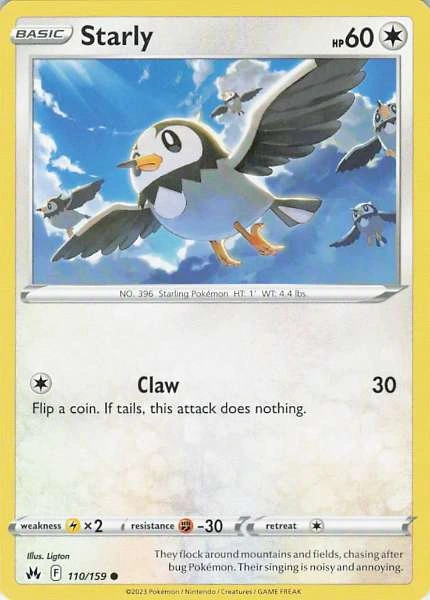 Starly - Crown Zenith #110/159