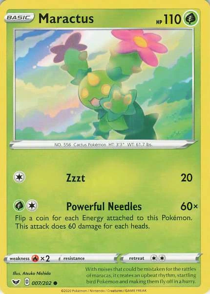 Maractus - Sword & Shield Base Set #007/202