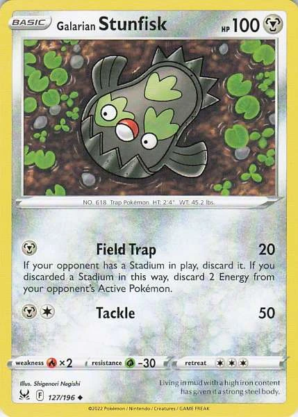 Galarian Stunfisk - Lost Origin #127/196