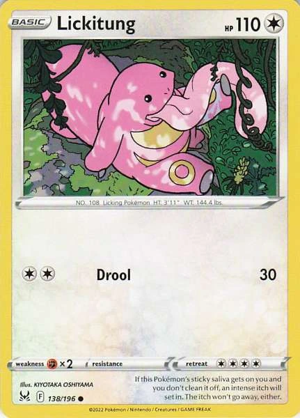 Lickitung - Lost Origin #138/196