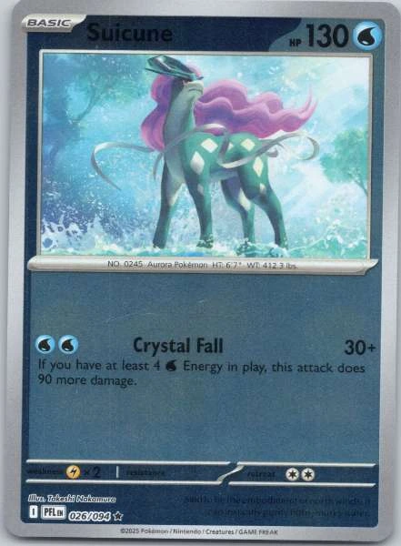 Suicune - Phantasmal Flames #026/094