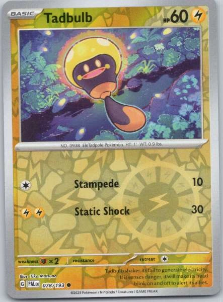 Tadbulb - Paldea Evolved #078/193