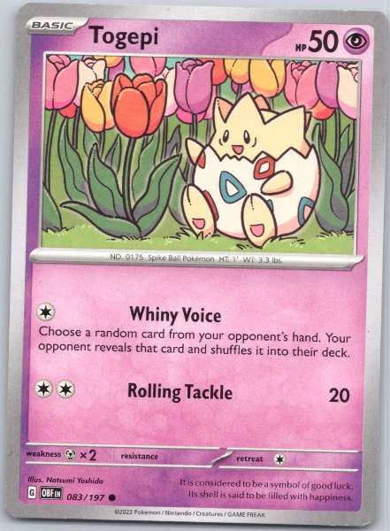 Togepi - Obsidian Flames #083/197