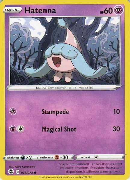 Hatenna - Champion's Path #018/073