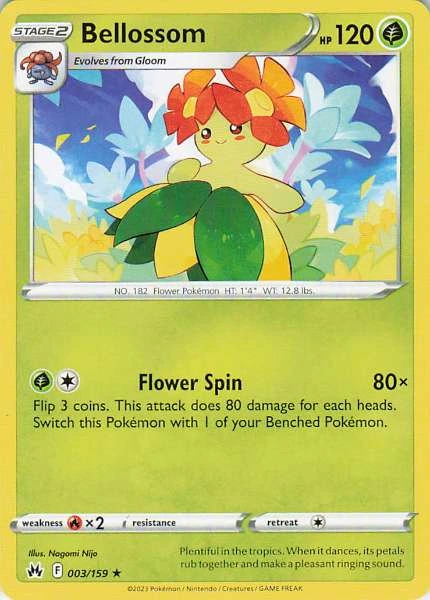 Bellossom - Crown Zenith #003/159