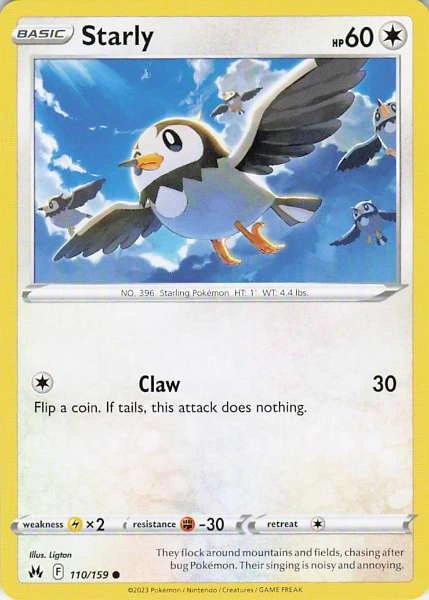 Starly - Crown Zenith #110/159