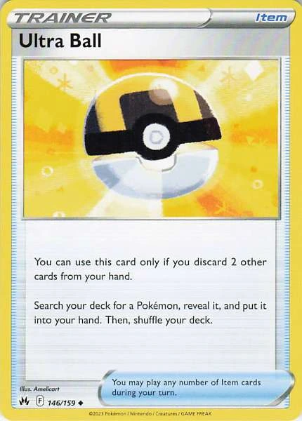 Ultra Ball - Crown Zenith #146/159