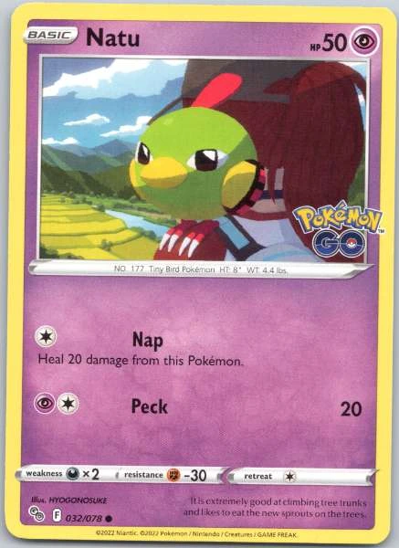 Natu - Pokémon GO #032/078