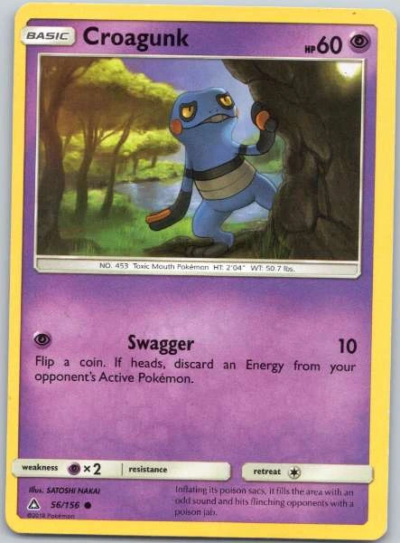 Croagunk - Ultra Prism #56/156
