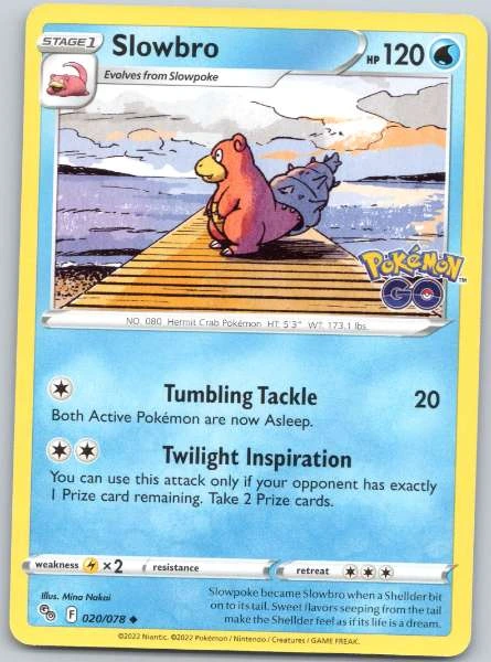 Slowbro - Pokémon GO #020/078