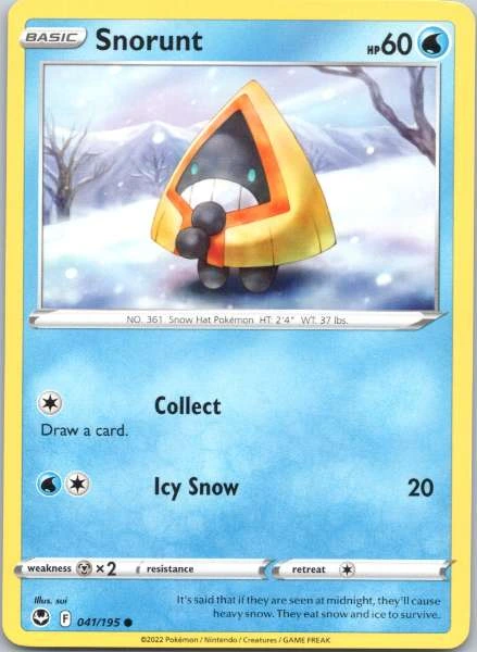 Snorunt - Silver Tempest #041/195