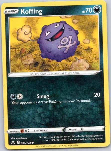 Koffing - Chilling Reign #094/198
