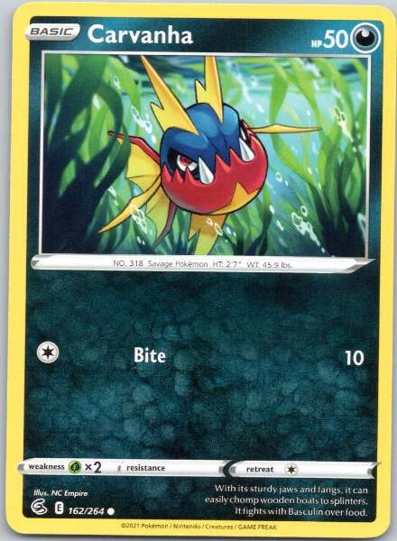 Carvanha - Fusion Strike #162/264