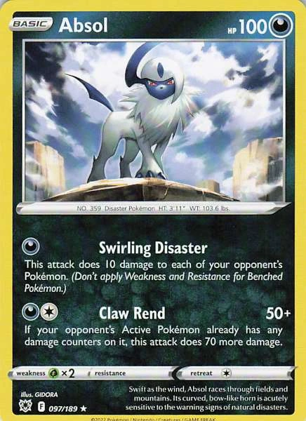 Absol - Astral Radiance #097/189