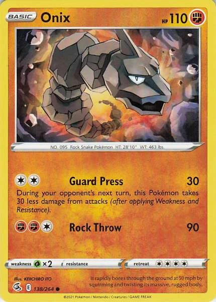 Onix - Fusion Strike #138/264