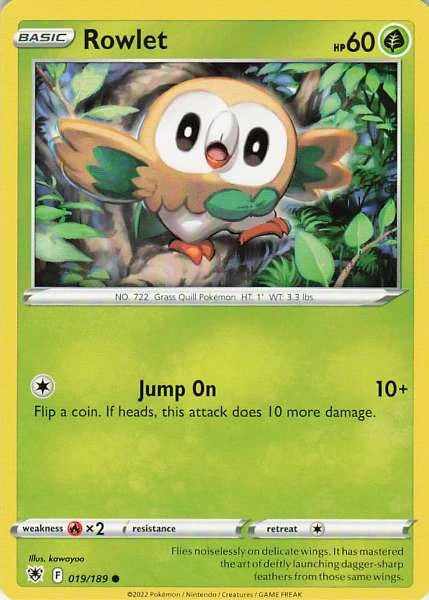 Rowlet - Astral Radiance #019/189