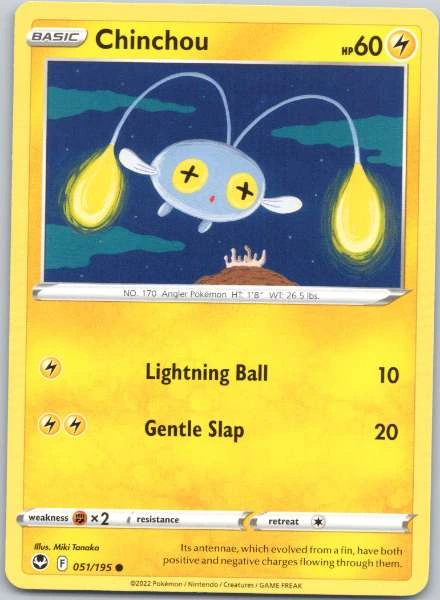 Chinchou - Silver Tempest #051/195