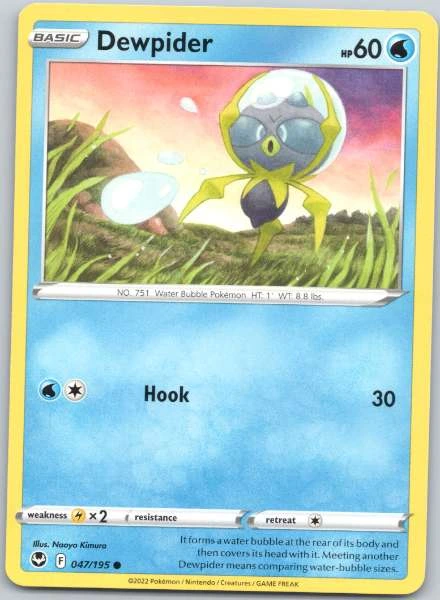 Dewpider - Silver Tempest #047/195