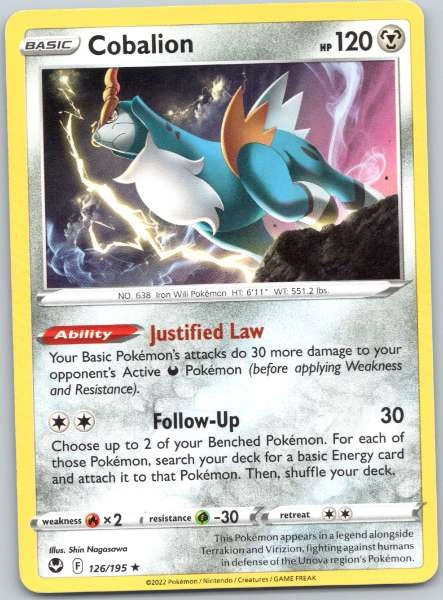 Cobalion - Silver Tempest #126/195
