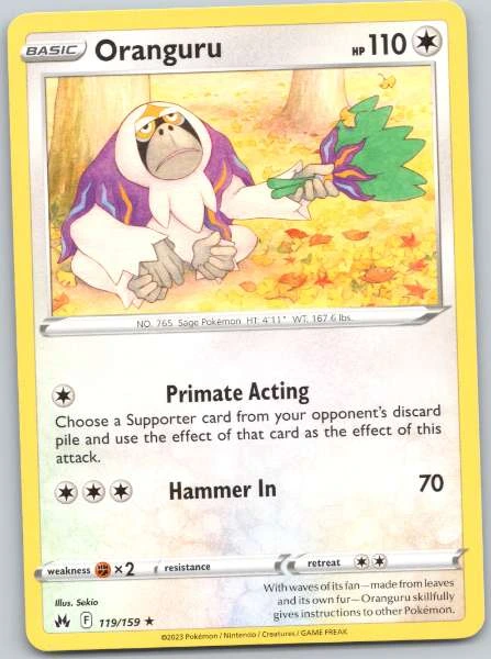 Oranguru - Crown Zenith #119/159