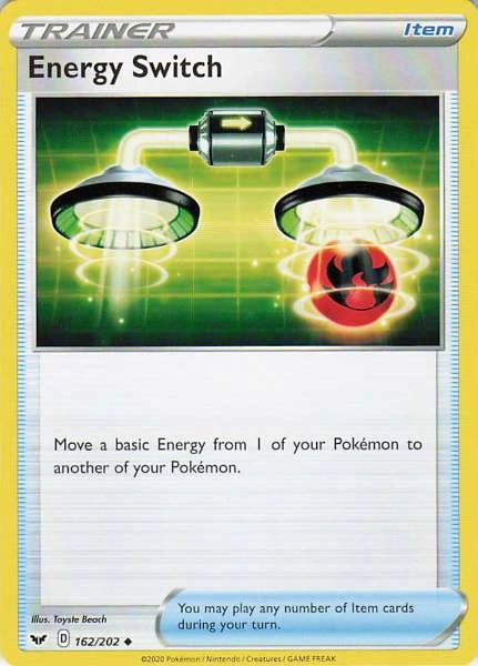 Energy Switch - Sword & Shield #162/202
