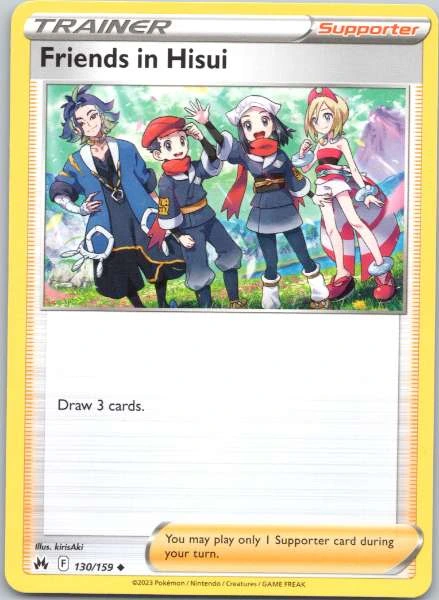 Friends in Hisui - Crown Zenith #130/159