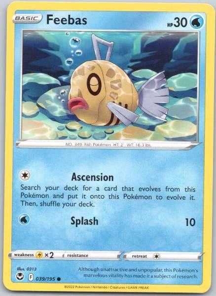 Feebas - Silver Tempest #039/195