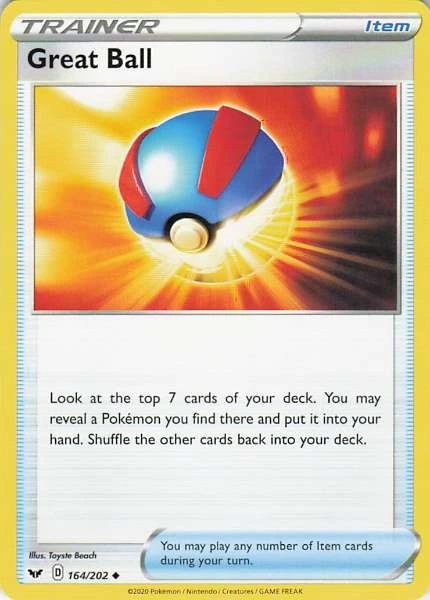 Great Ball - Sword & Shield #164/202
