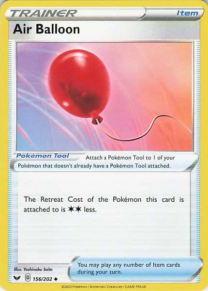 Air Balloon - Sword & Shield #156/202