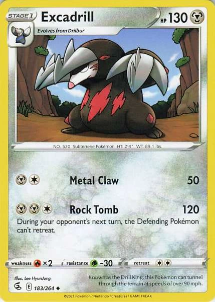 Excadrill - Fusion Strike #183/264